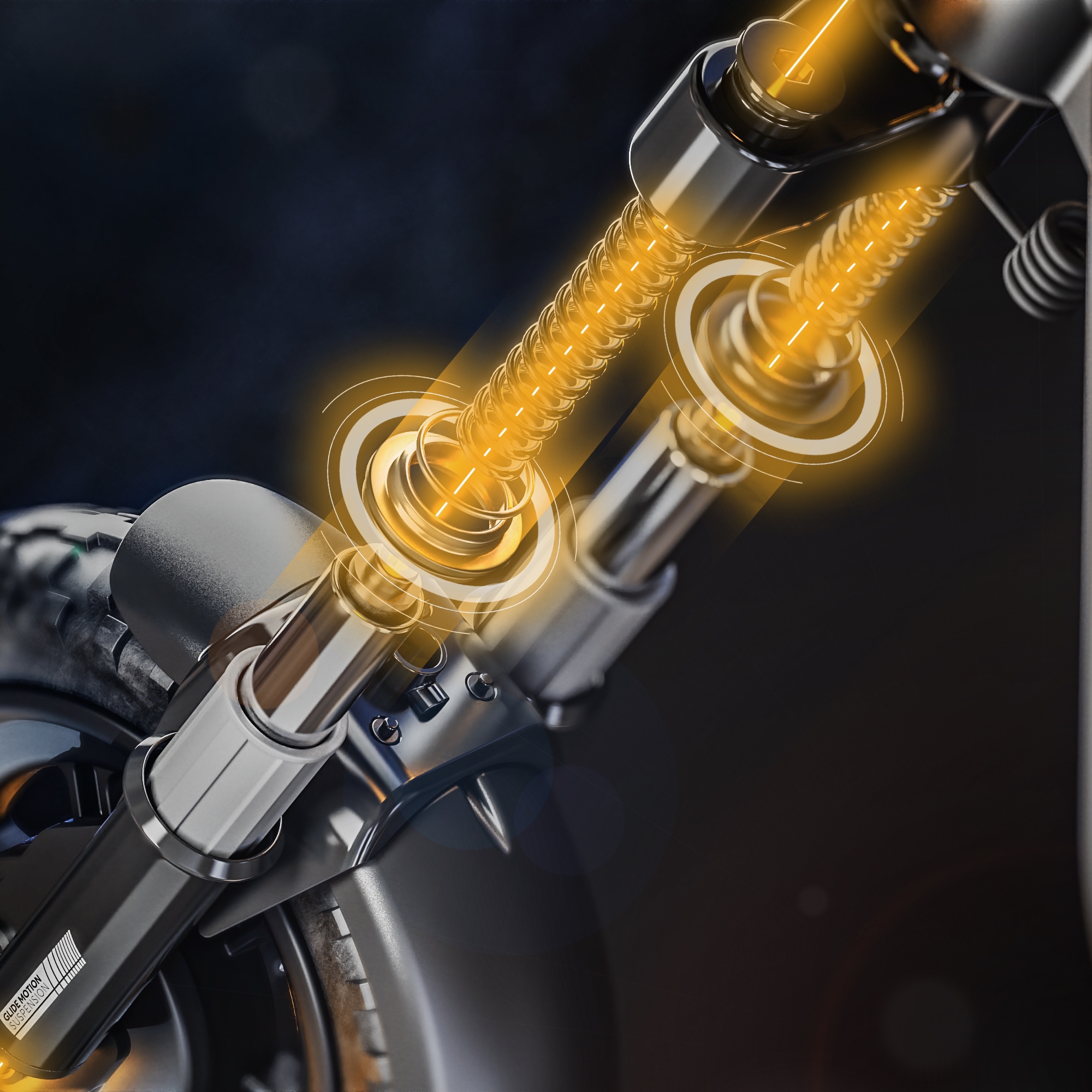 FRONT TELESCOPIC FORKS